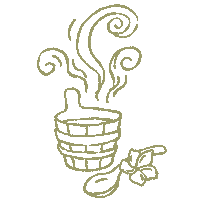 Sauna Sticker by Vabali Spa
