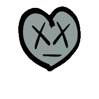 Heart Sticker by dividenyc