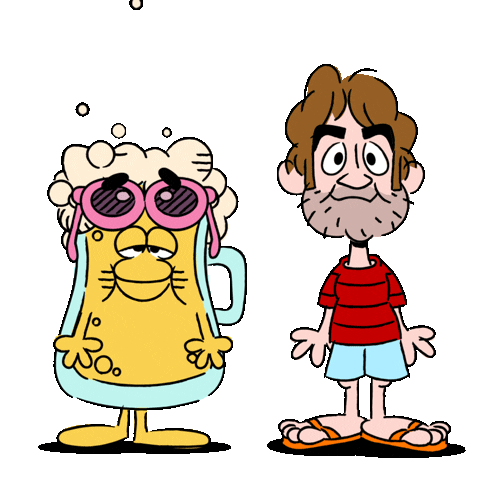 Schoolhouse Rock Chill Sticker by Drunk History