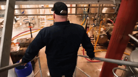 LERVIGBEER giphygifmaker mike brewery brewing GIF