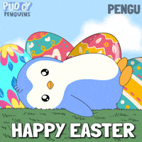 Easter Eggs Penguin GIF by Pudgy Penguins