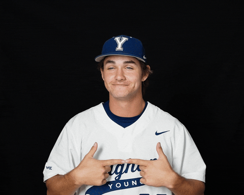 Fingers Hesitate GIF by BYU Cougars