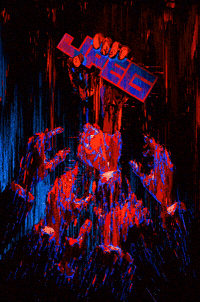 Warning Hold The Line GIF