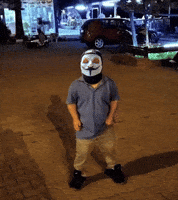 TheCihan mask sigma legit mewing GIF