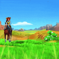 Galloping Wild West GIF by G5 games