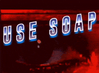 michaelpaulukonis eye grunge wash your hands glitchaesthetic GIF