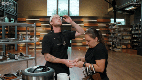 Stressed Australia GIF by MasterChefAU