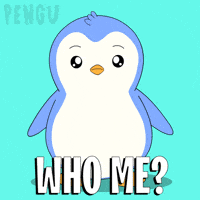 Who Is It What GIF by Pudgy Penguins