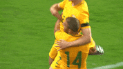 Celebrate Pumped Up GIF by Football Australia