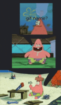 Patrick Star Spongebob GIF
