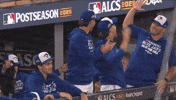High Five Baseball GIF by Toronto Blue Jays