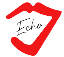 echocommunication echo echocommunication presstour pressevent Sticker