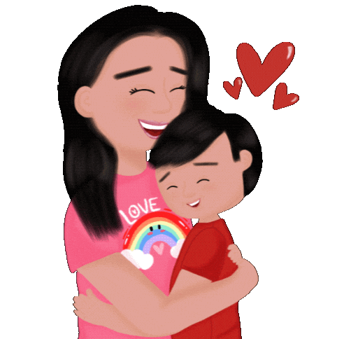Mom Love Sticker