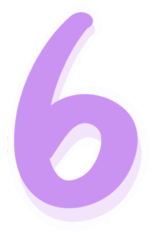 Number Nombre Sticker by Poupoutte