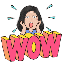 clap wow Sticker