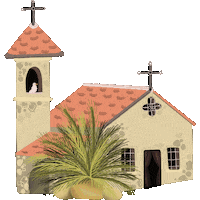 Church Cotedazur Sticker
