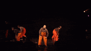 KanonProduksjon fun sea falling fishing GIF