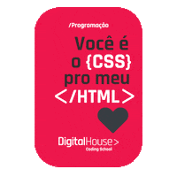 digitalhousebrasil css dh html programacao Sticker