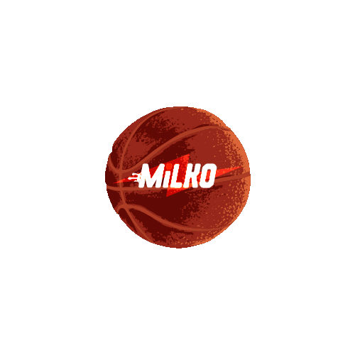 MILKO_DELTA basketball basket rebound chocolatemilk Sticker