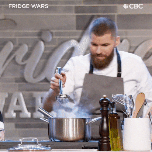 Happy Food Fight GIF by CBC