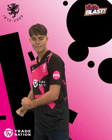 Laugh Point GIF by Somerset County Cricket Club
