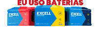 BateriasExcell original carro energia evolution Sticker