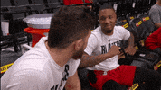 portland trail blazers dance GIF by NBA