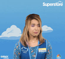 Nichole Bloom Crying GIF by Superstore