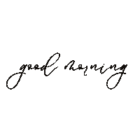 Good Morning Coffee Sticker