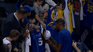 signing kevin durant GIF by NBA