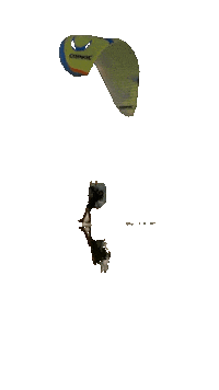 DUST-PROPELLER dust jetski paramotor por do sol Sticker