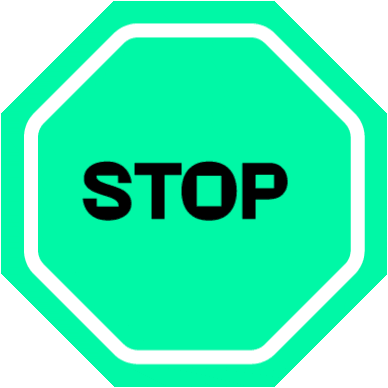 Stop Stopsign GIF by AIP Foundation