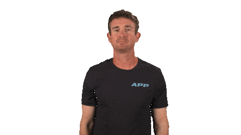 Pickleball Wow Sticker by APP