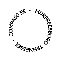 Murfreesboro Sticker by Compass Pittsburgh