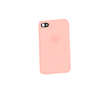 pink phone Sticker