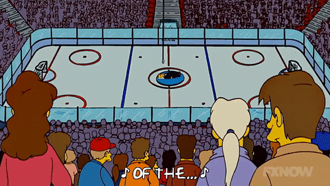 Episode 2 Hockey Game GIF by The Simpsons