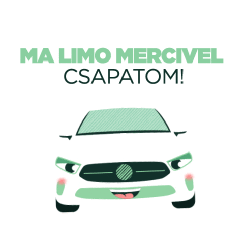 Auto Limo Sticker by MOL Magyarország