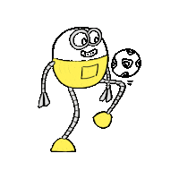 pictoescritura robot pictoescritura pictoescriptura pycto Sticker