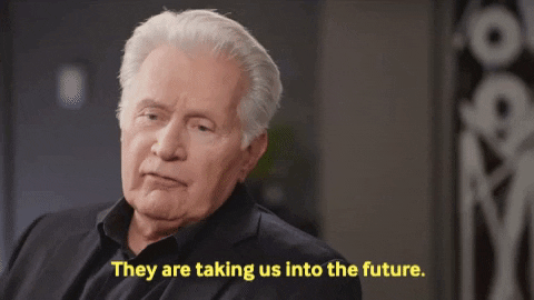Martin Sheen They Are Taking Us Into The Future GIF by ABC Network