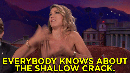 natalie zea shallow crack GIF by Team Coco