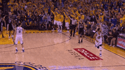 excited golden state warriors GIF by NBA