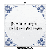 Humor Begin Sticker by Tegelspreuken.nl