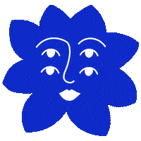 Illustration Flower Sticker