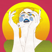 kimthesim dance illustration spooky supernatural GIF