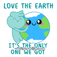 Global Warming Love Sticker by Positively Ghostly