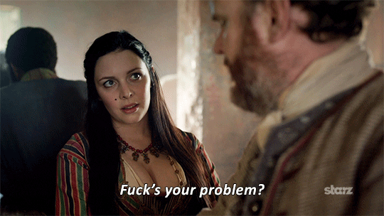 season 3 wtf GIF by Black Sails