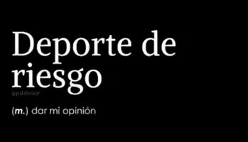 PalabraRie deporte riesgo palabrarie opiniones GIF