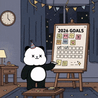 New Years Celebration GIF by Kanpai Pandas