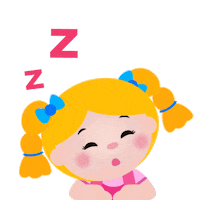 Tired Sleep Sticker by Mother Goose Club
