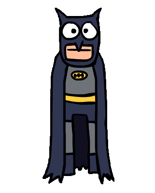Batman Bounce Sticker
